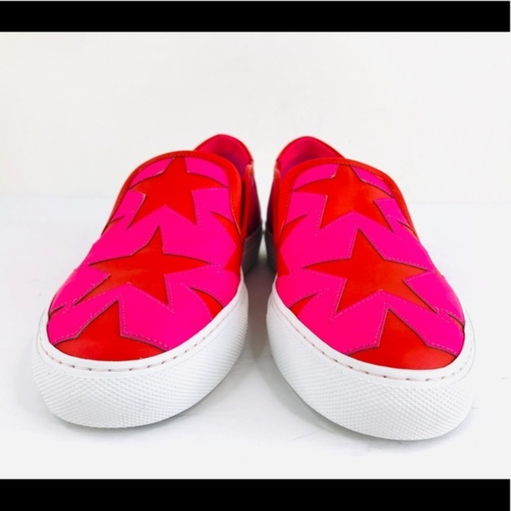 GIVENCHY Star Print Skate Stretch Fashion Sneakers - Picture 4 of 12
